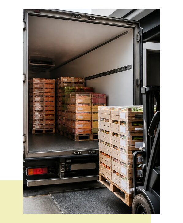 Перевозка сельхозпродукции на паллетах с доставкой в Шую